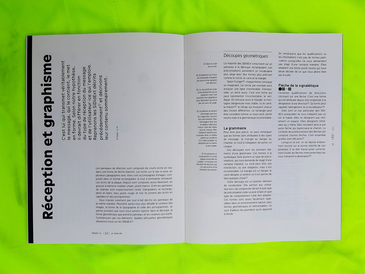 Second exemple de double page